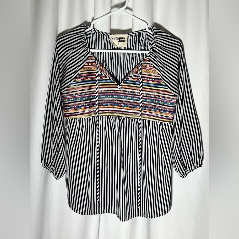 Savanna Jane Bohemian Blouse | S